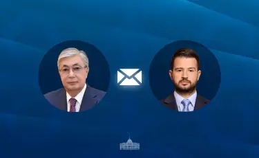 Мемлекет басшысы Черногория президентіне құттықтау жеделхатын жолдады