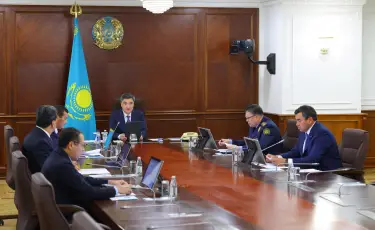 Олжас Бектенов қазіргі гидрологиялық жағдай бойынша жиын өткізді