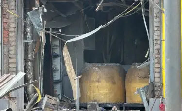 Хлопок в тандырной: взрыв газового баллона произошёл на рынке Астаны