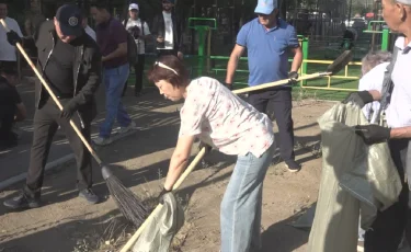 Таза бейсенбі: Алматы облысында акция аясында 282 гектар аумақ тазартылды