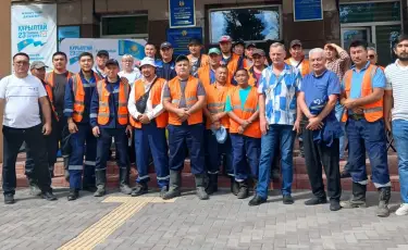 Гражданский долг и непрерывная служба: сотрудники ГКП «Алматы су» активно участвуют в голосовании