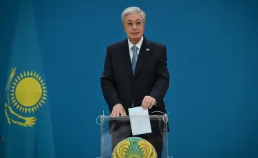 Президент Қазақстан Республикасының Құрылтай депутаттары сайлауында дауыс берді