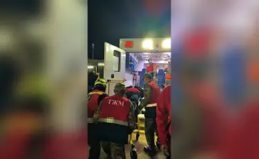 Талғар шатқалында туристің үстіне тас құлады