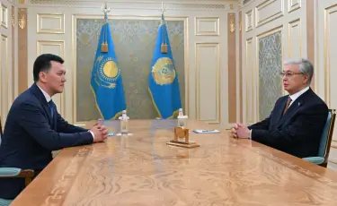 Глава государства принял Вице-Президента Ерлана Карина