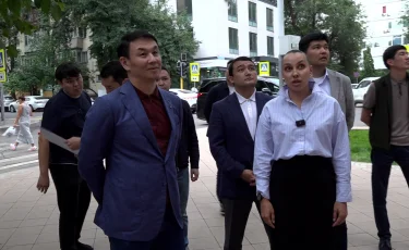 Дархан Сатыбалды қаладағы жаңартылған нысандар мен мектеп құрылысын тексерді