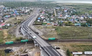 Новая дорога через город: в Петропавловске запустили путепровод