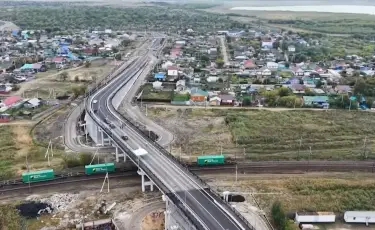 Новая дорога через город: в Петропавловске запустили путепровод