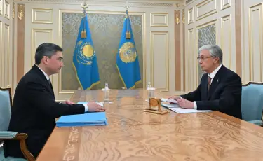 Глава государства принял Премьер-министра Олжаса Бектенова