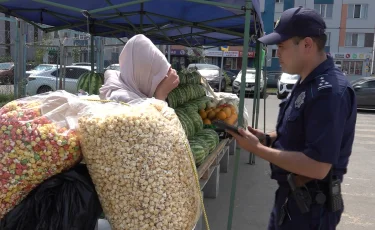 Заңсыз сауда: Наурызбай ауданында 3500-ден астам кәсіпкер әкімшілік жазаға тартылды