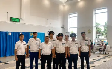 На вокзале «Алматы-2» проводники приняли участие в выборах Құрылтай