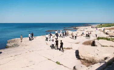 В Актау прошел международный экологический марафон Caspian Clean Challenge