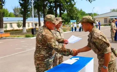 Әскери-инженерлік институт кіші мамандарды даярлап шығарды