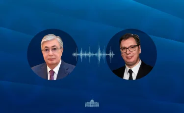 Состоялся телефонный разговор Главы государства с Президентом Сербии Александром Вучичем