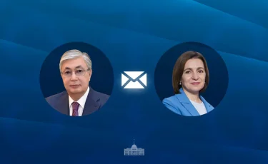Мемлекет басшысы Молдава президентіне құттықтау жеделхатын жолдады