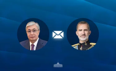 Испания Королі VI Фелипе Президент Қасым-Жомарт Тоқаевқа алғыс хат жолдады