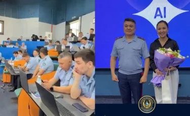 Алматыда полицейлер жасанды интеллект технологияларын меңгеріп жатыр