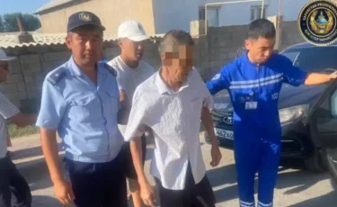 Полицейские с помощью дрона нашли пропавшего жителя Туркестанской области