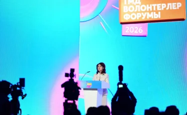 Аида Балаева ТМД волонтерлерін бірлескен жобаларды дамытуға шақырды