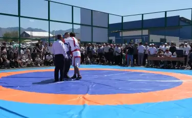 Шошанай ауылында спорт сарайы ашылды