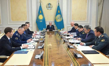 Глава государства провел заседание Совета Безопасности