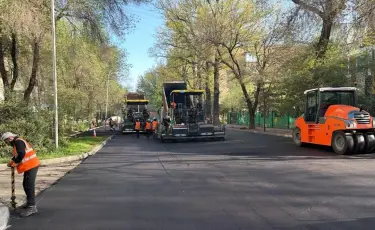 В Алматы в связи с ремонтом частично ограничат движение на участке пр. Абая