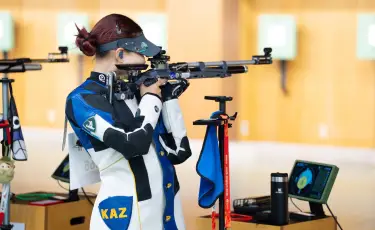 Қазақстан 2026 жылғы Азиадада нысана көздеуден үздік ондыққа енді