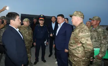 Канат Бозумбаев поручил обеспечить непрерывный поиск пропавших военнослужащих