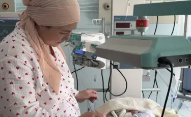 Алматыда үшем дүниеге келді