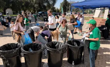 Алматыда Recycle Бірге күзгі экоакциясы өтеді