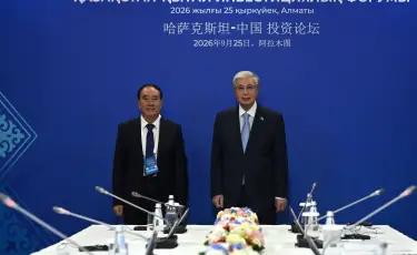 Президент Казахстана встретился с председателем Совета директоров Fufeng Group Ли Сюэчунем