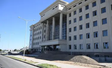 Новая поликлиника в Талдыкоргане выходит на финишную прямую