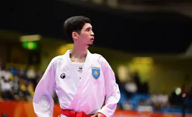Үшінші алтын: Жоламан Биғабыл каратэден Азия ойындарының чемпионы атанды