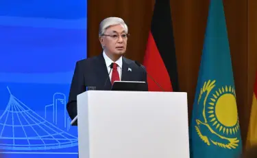 Президенты Казахстана и ФРГ приняли участие в казахстанско-германском бизнес-форуме