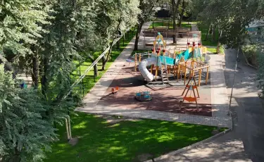 Алматының Түрксіб ауданында спорт пен демалысқа арналған жаңа аймақ көркейтілді