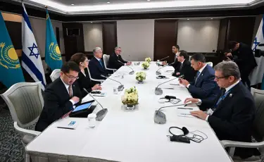Мемлекет басшысы Израиль Президенті Ицхак Герцогпен кездесу өткізді