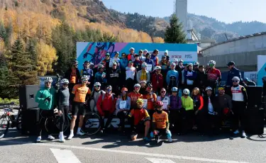 В Алматы состоялась двухдневная велогонка D’ Giro Almaty 2026