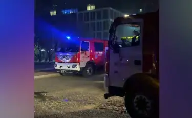 Автотұрағы өрт: Астанада  32 адам құтқарылды