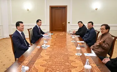 Ерлан Карин встретился со съемочной командой международного кинопроекта