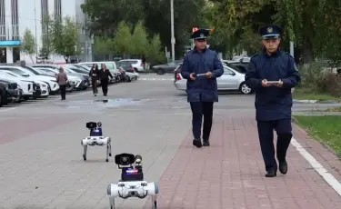 Собачий патруль из будущего: робопсы вышли на улицы Костаная