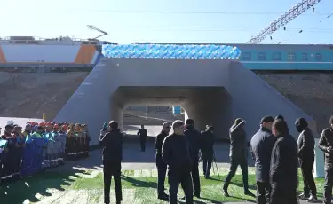 Жуалы ауданында жерасты өткелі қолдаысқа берілді