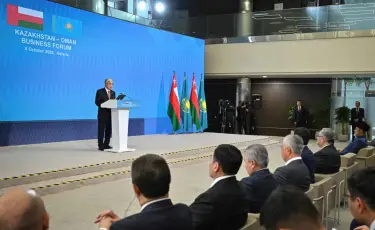 Казахстан и Оман расширят сотрудничество в энергетике, логистике и сельском хозяйстве