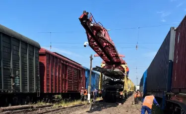 ҚТЖ-ның 193 станциялық жолында күшейтілген орташа жөндеу жұмыстары аяқталды