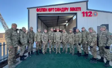 В Казахстане открыт 300-й добровольный противопожарный пост «Ауыл құтқарушылары»