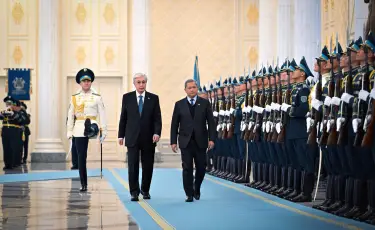 Ақордада Камбоджа корольдігінің премьер-министрін қарсы алу рәсімі өтті