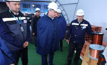 Олжас Бектенов ознакомился с развитием системообразующих предприятий города Балхаша