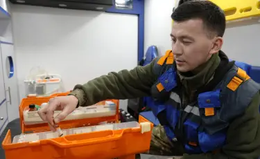 На страже жизни: казахстанский фельдшер МЧС в условиях чрезвычайных ситуаций