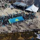 Алматыда ауқымды патриоттық флешмоб өтті