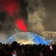 Полный стадион и громкие овации: Канье Уэст начал концерт в Алматы