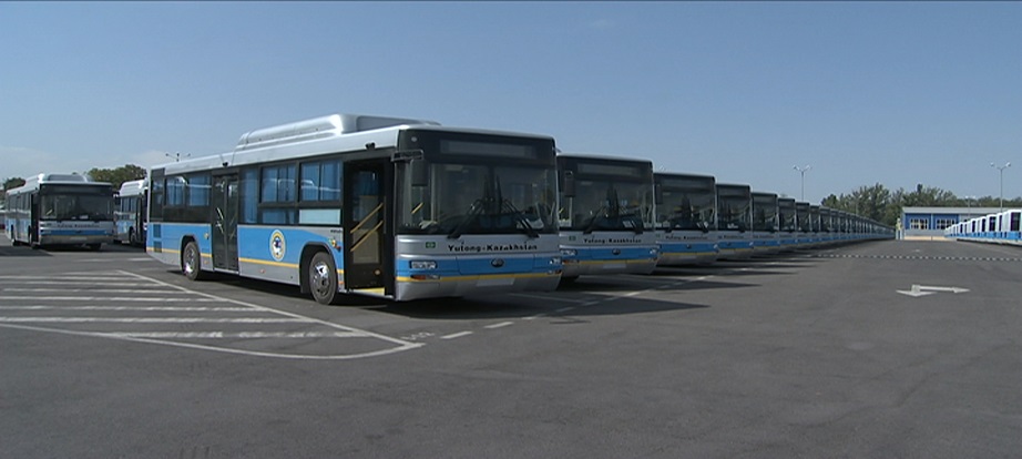 Алматыдағы қоғамдық көліктер саны тағы 100 автобуспен толықты