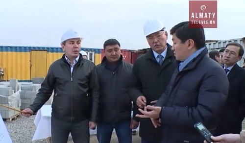 Административный центр Наурызбайского района введут в эксплуатацию в мае 2017 года